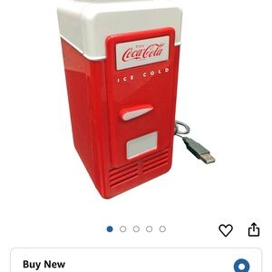Coca-Cola Mini Fridge USB-Powered Red